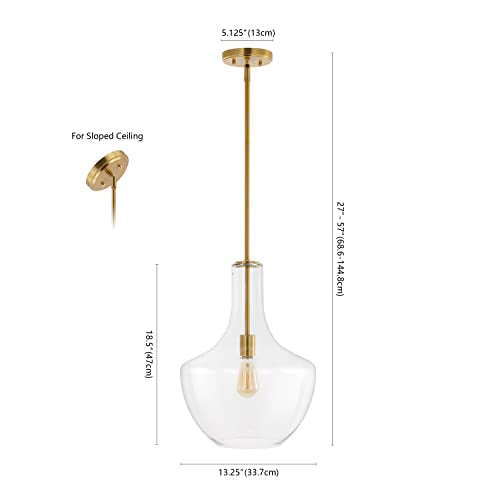 Watts Schoolhouse 13.25" Pendant Light