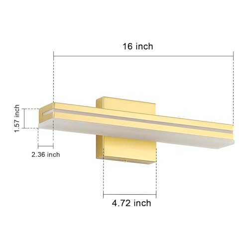 16 Inch LED Modern Bathroom Vanity Light Bar