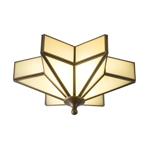 Star Vintage Bronze Ceiling Light