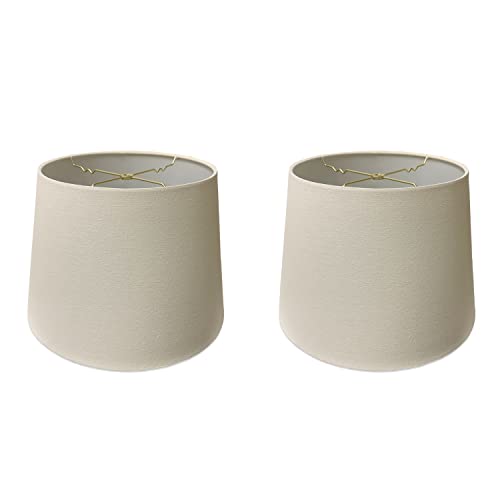 Tapered Shallow Drum Hardback Shade (2 Count)