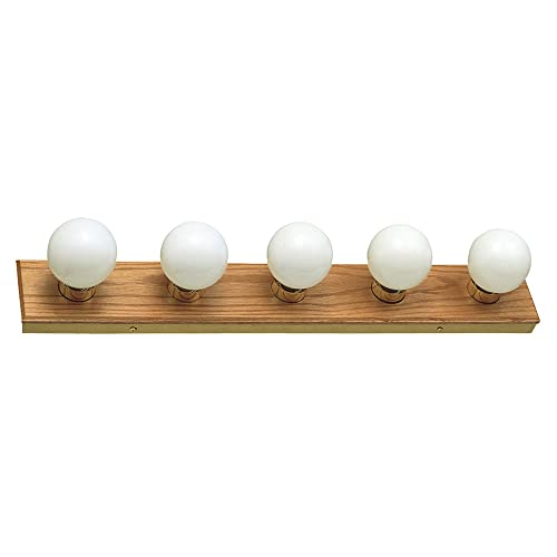 500215 5 Light Vanity Strip Light Contemporary Dimmable for Bathroom
