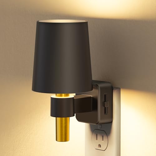 Night Light Dimmable Night Lights Plug into Wall Soft White 3000K
