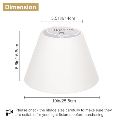 Small Lamp Shades Set of 2 (2 Count)
