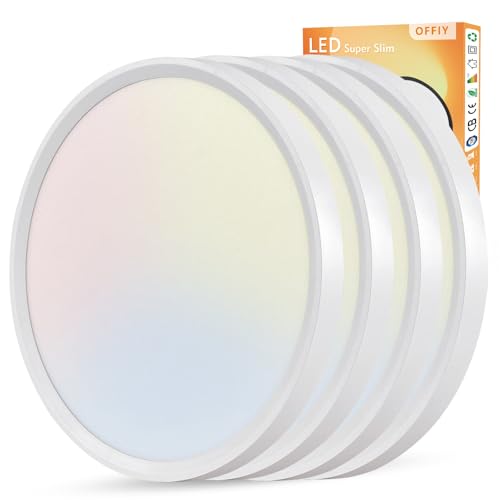 4PK 15.8 Inch Led Ceiling Light Flush Mount (4 Count)