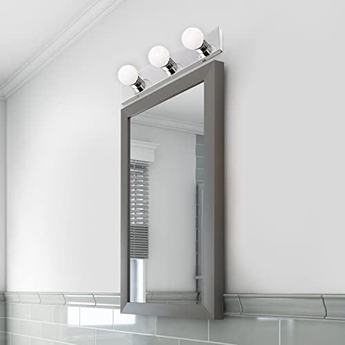 500850 3 Light Vanity Strip Light Contemporary Dimmable for Bathroom