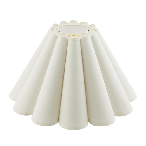 34087 Box Pleated Large Empire Spider Construction Lamp Shade