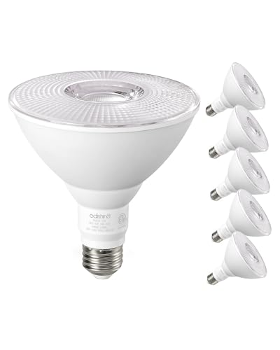 PAR38 LED Flood Light Bulbs Outdoor Dimmable 3000K 1800LM 6 Pack (6 Count)