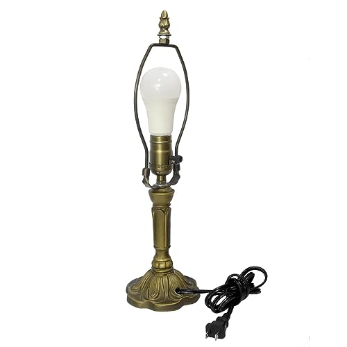 Tiffany Lamp Stained Glass 3 Way Table Lamp