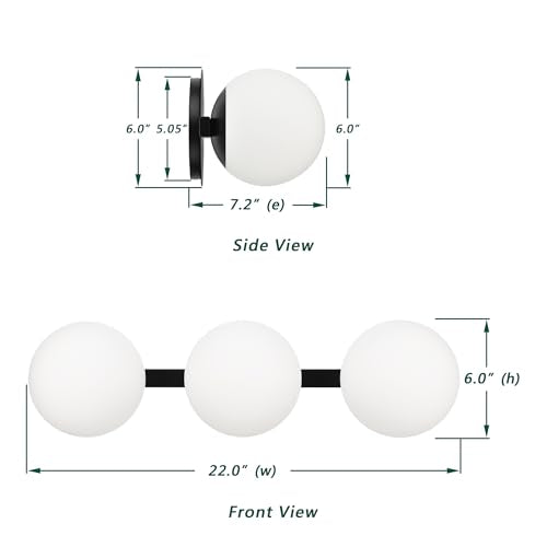 Black Bathroom Vanity Light Fixtures
