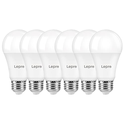 A19 E26 Dimmable LED Light Bulbs 14W 1500 Lumen Soft White 6 Pack (6 Count)