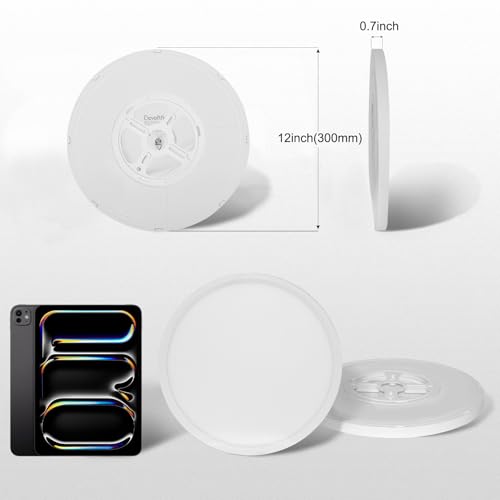 2 Pack 12 Inch LED Flush Mount Ceiling Light Fixture (2 Count)