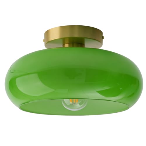 Green Ceiling Light
