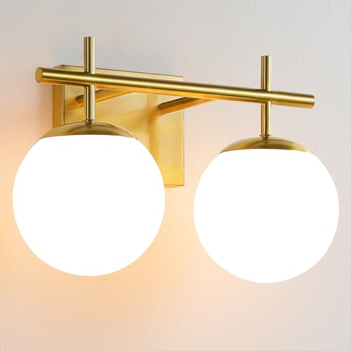 Gold Vanity Light (2 Count)
