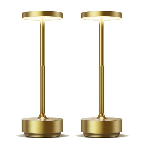 LED Ccordless Table Lamp Rechargeable (2 Count)
