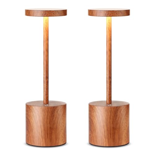 Cordless Table Lamp Rechargeable (2 Count)