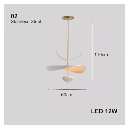 Nordic Umbrella LED Pendant Lamp Minimalist Ceiling Chandelier for Dining Room Bedroom UFO Light Designer