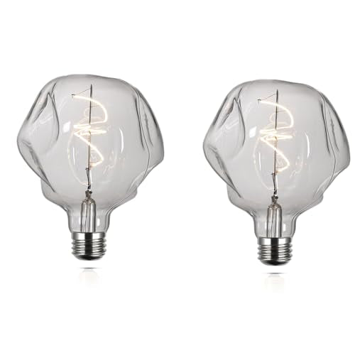 G125 Large Alien Globe Edison Bulb (2 Count)