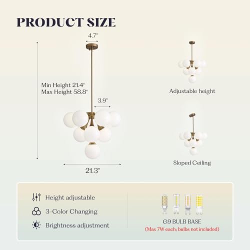 Mid Century Modern Chandelier