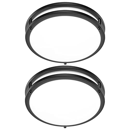12 Inch Flush Mount Ceiling Lights (2 Count)
