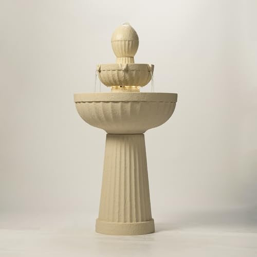 37.80” H Outdoor Water Fountain Made with Eco