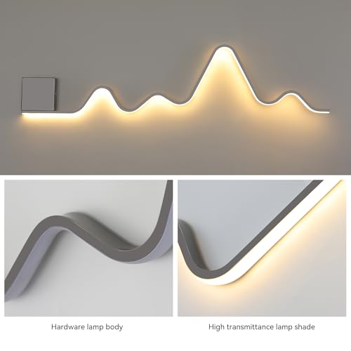 Wall Sconce 43.3 inch Dimmable Hardwired LED Wall Light