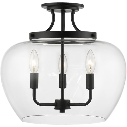 3 Light Semi Flush Mount 473SF