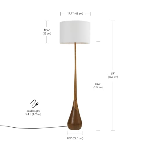 x Novogratz Harrington 65" Floor Lamp