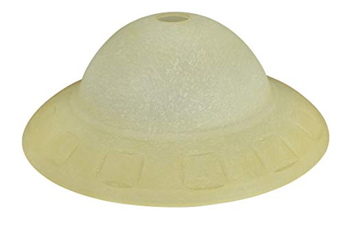 Amber 23096 01A Transitional Style Replacement Torchiere Glass Shade