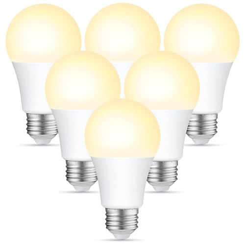 A19 LED Light Bulbs Dimmable (4 Count)