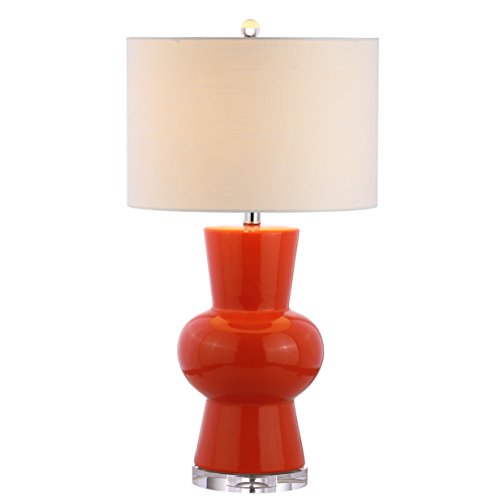 Julia Hourglass 28.5" Ceramic Bedside Table Lamp