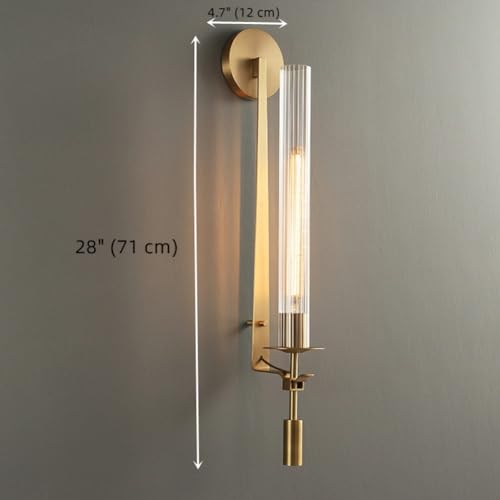 Gold Wall Light Fixture Set of 2 (2 Count)