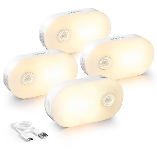 Rechargeable Battery Night Light with Motion Sensor (4 Count)