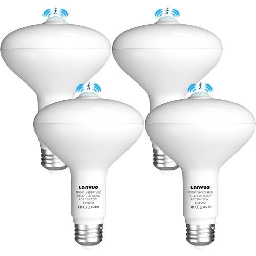 Motion Sensor Light Bulbs (4 Count)