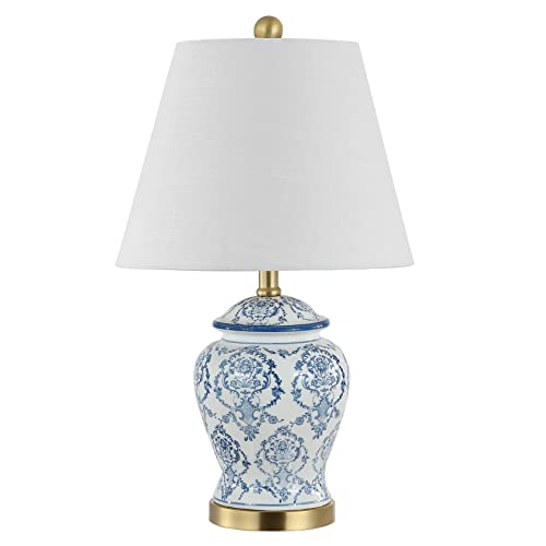 Juliana Chinoiserie Ceramic Urn Table Lamp 22.25"
