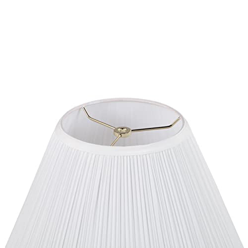 33134 Mushroom Pleated Traditional Spider Lamp Shade