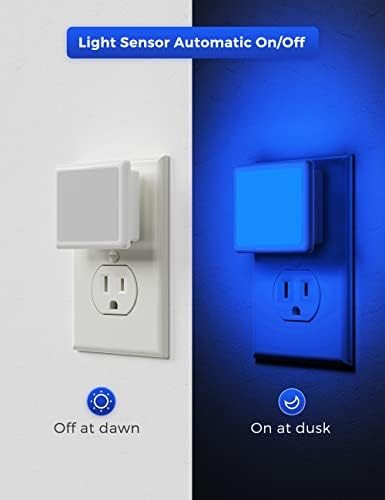 Blue Night Lights Plug into Wall 2 (2 Count)