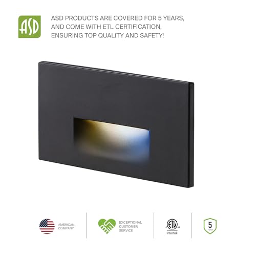 LED Recessed Step Light Fixture