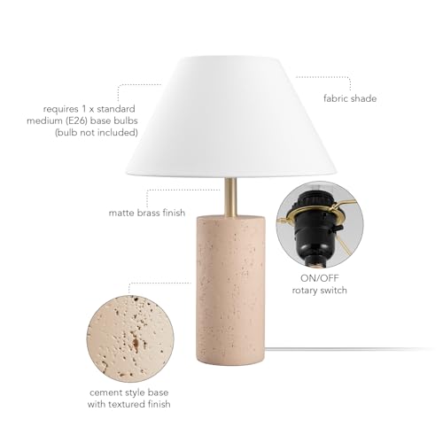 Novogratz x Globe 18" Table Lamp