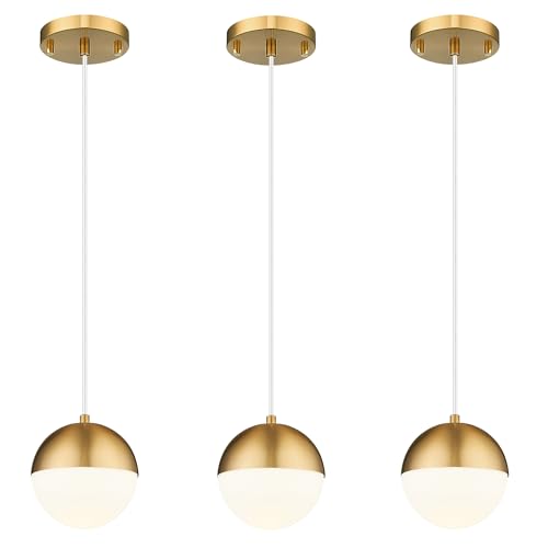 Mid Century Pendant Lights (3 Count)