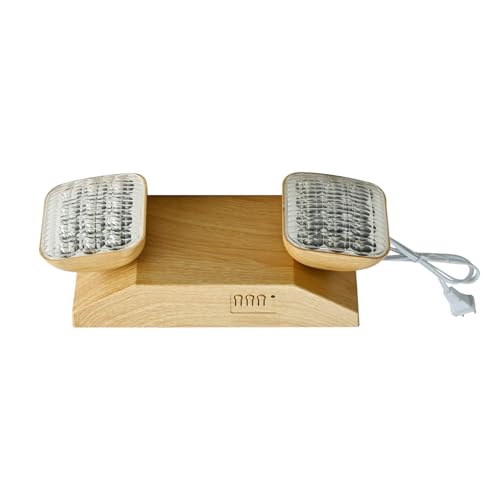 Plug in Emergency Lights for Business Home Power Failure 4Hours 300lm LED Rechargeable Light Fixtures with Battery Backup