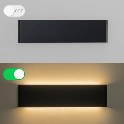 2 Pack 21.65in Modern LED Wall Sconces (2 Count)