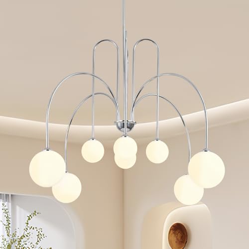 Nickel Sputnik Chandelier