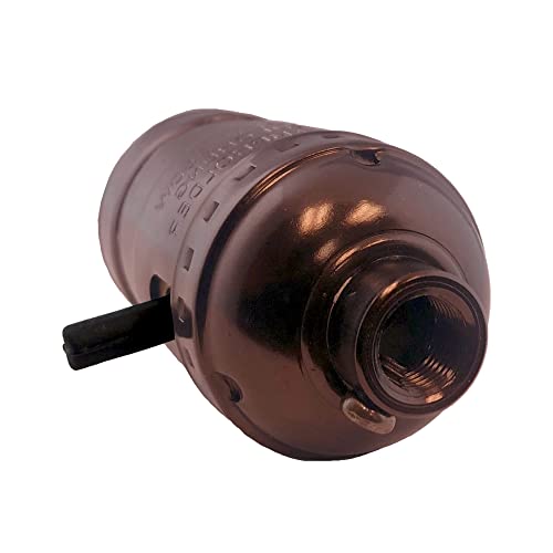Push Through Lamp Socket for Incandescent or LED Bulbs (4 Count)
