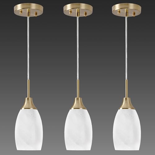 4.72" Glass Pendant Light (3 Count)