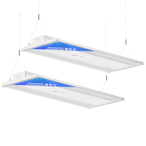 Linear High Bay LED Shop Lights (2 Count)
