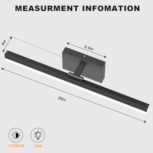 Modern Bathroom Vanity Light 24 inch