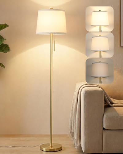 Gold Floor Lamps for Living Room