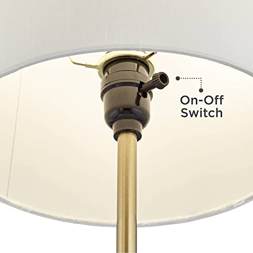Phoebe 28 1 2" Tall Buffet Table Lamps Set of 2 Gold Marble Glass Modern (2 Count)