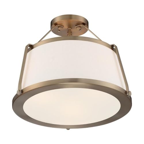 Lighting 45923672446 Three Light Semi Flush Mount