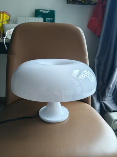 White Mushroom Lamp